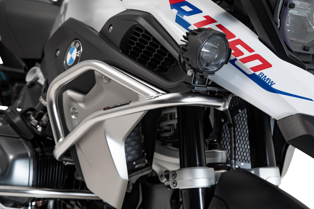 SW-MOTECH Upper Crash Bar - Silver - BMW - 1200/1250 GS SBL.07.870.10100