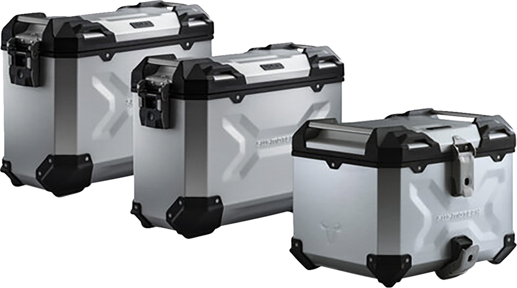 SW-MOTECH Adventure Luggage System - Silver - BMW F '18-'24 ADV.07.897.75000/S