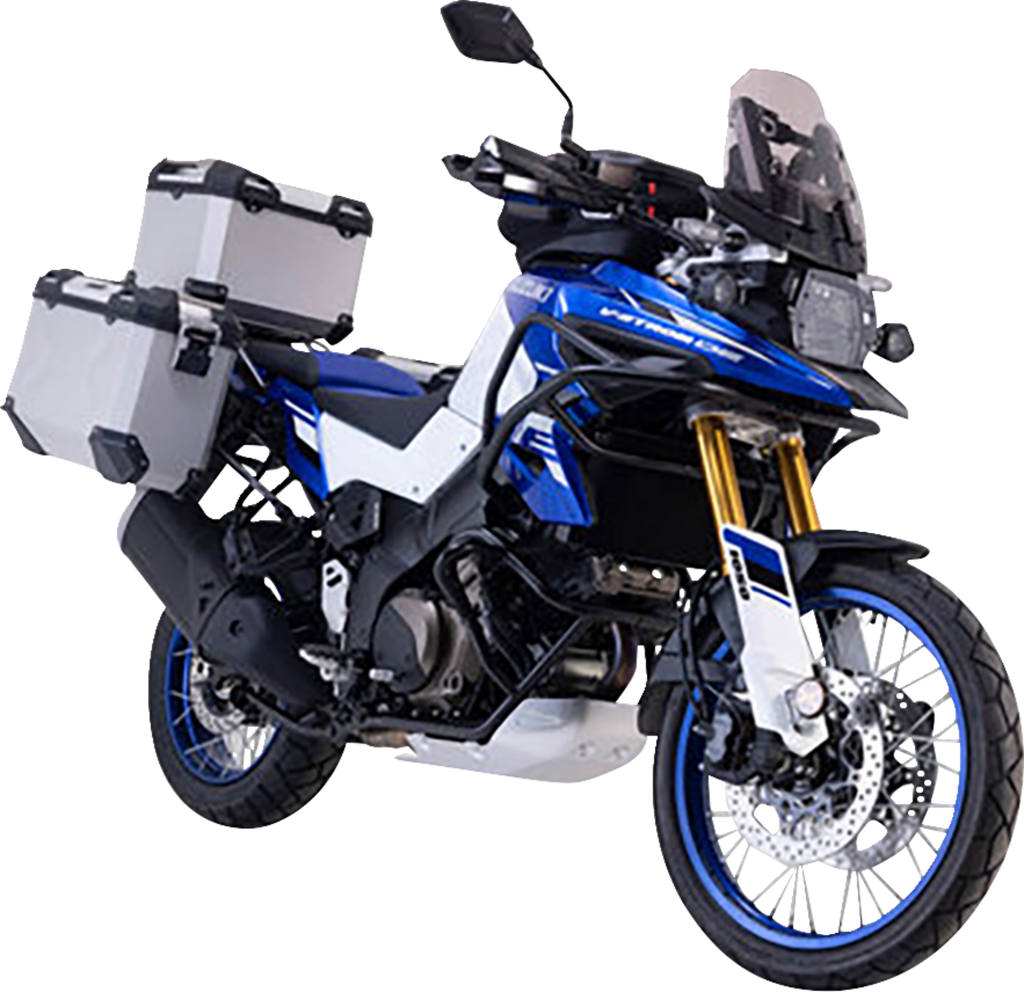 SW-MOTECH Adventure Luggage System - Silver - Suzuki VStrom 1050 '20-'24 ADV.05.936.75001/S