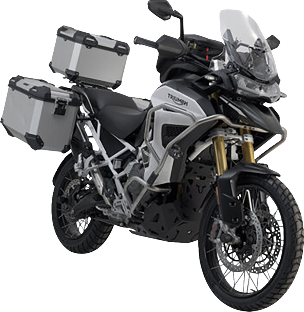 SW-MOTECH Adventure Luggage System - Silver - Triumph Tiger 1200 '22-'23 ADV.11.905.75102/S