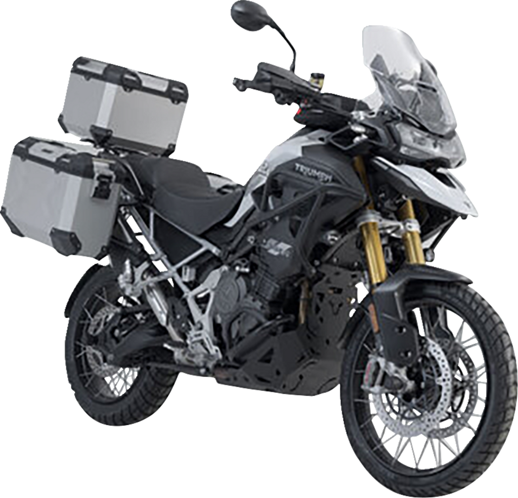 SW-MOTECH Adventure Luggage System - Silver - Triumph Tiger '20-'24 ADV.11.905.75002/S