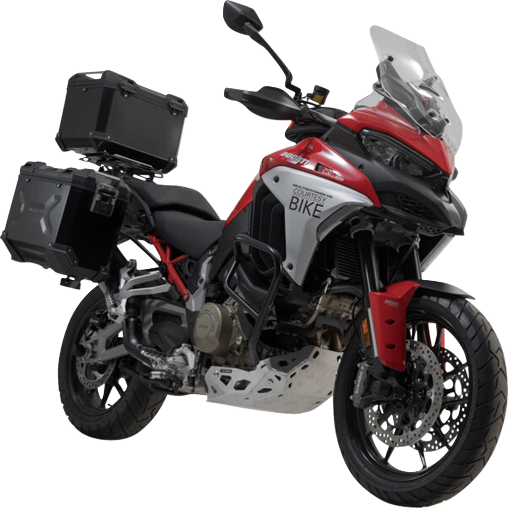 SW-MOTECH Adventure Luggage System - Black - Ducati Multistrada V4 '21-'24 ADV.22.822.75100/B