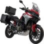 SW-MOTECH Adventure Luggage System - Black - Ducati Multistrada V4 '21-'24 ADV.22.822.75100/B