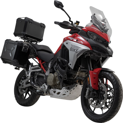 SW-MOTECH Adventure Luggage System - Black - Ducati Multistrada V4 '21-'24 ADV.22.822.75100/B