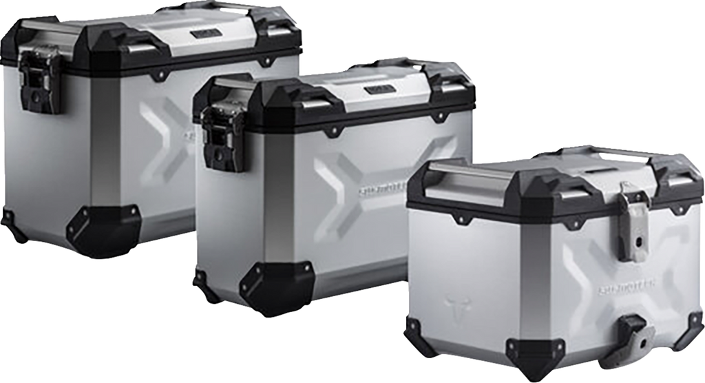 SW-MOTECH Adventure Luggage System - Silver - Suzuki VStrom 1050 '20-'24 ADV.05.936.75001/S