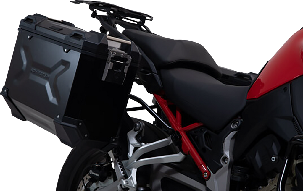 SW-MOTECH Adventure Luggage System - Black - Ducati Multistrada V4 '21-'24 ADV.22.822.75100/B