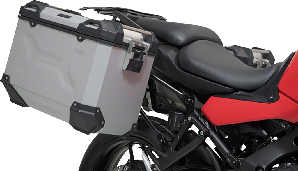 SW-MOTECH Adventure Luggage System - Silver - Yamaha Tracer 9 GT '21-'24 ADV.06.921.75000/S