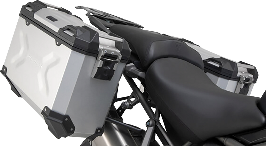 SW-MOTECH Adventure Luggage System - Silver - Triumph Tiger 1200 '12-'21 ADV.11.900.75000/S