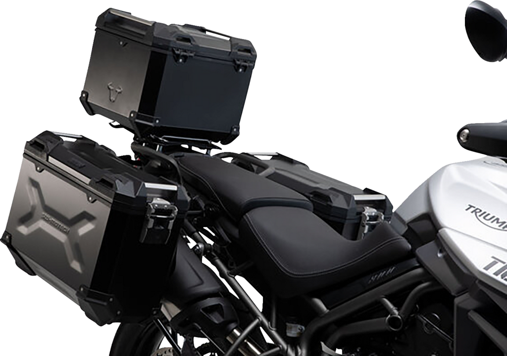 SW-MOTECH TRAX ADV Top Case System - Black - Triumph Tiger 800 '10-'19 GPT.11.747.70001/B
