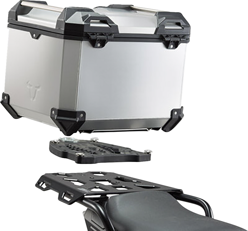 SW-MOTECH TRAX ADV Top Case System - Silver - BMW GPT.07.782.70100/S