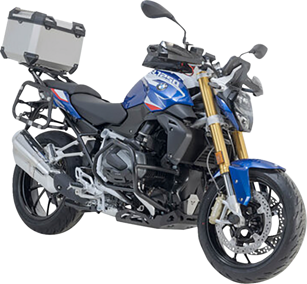 SW-MOTECH TRAX ADV Top Case System - Silver - BMW R1200/R1250 '14-'24 GPT.07.573.70000/S