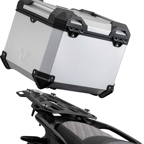 SW-MOTECH TRAX ADV Top Case System - Silver - BMW R1200GS/R1250GS '12-'23 GPT.07.782.70001/S