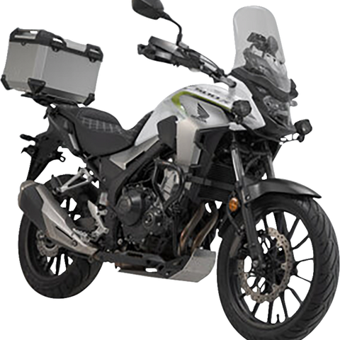 SW-MOTECH TRAX ADV Top Case System - Silver - Honda CB500/CBR500/NX500 '13-'24 GPT.01.373.70000/S