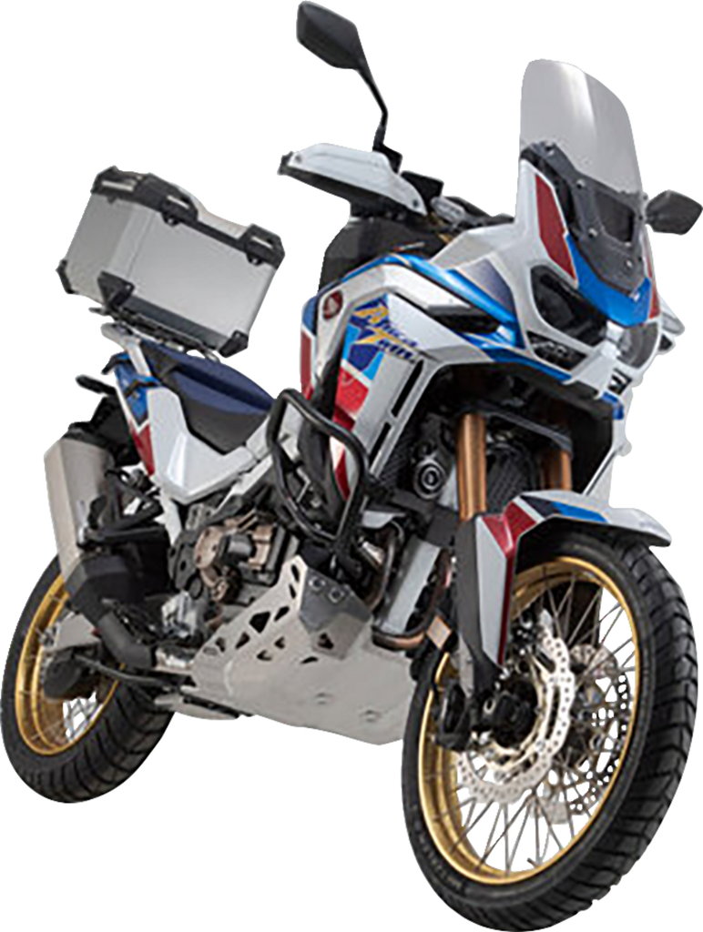 SW-MOTECH TRAX ADV Top Case System - Silver - Honda Africa Twin/Africa Twin Adventure Sport '19-'24 GPT.01.942.70000/S