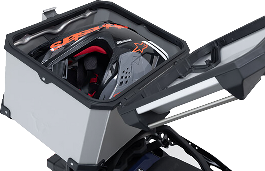 SW-MOTECH TRAX ADV Top Case System - Silver - BMW F750GS/F800GS/F850GS '18-'24 GPT.07.897.70000/S