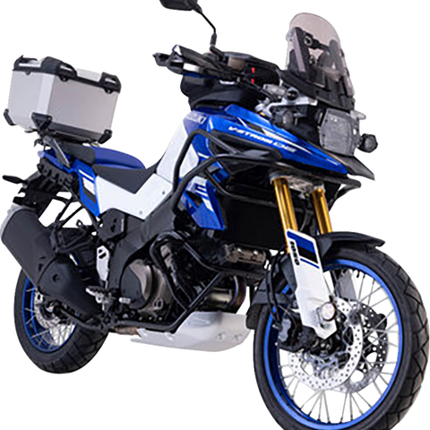 SW-MOTECH TRAX ADV Top Case System - Silver - V-Strom 650/1000/1050 '14-'24 GPT.05.440.70002/S
