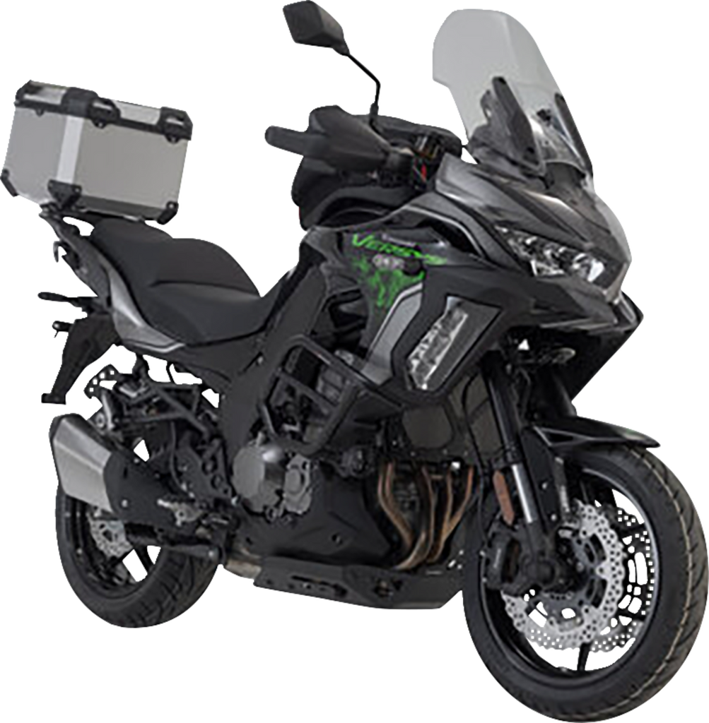 SW-MOTECH TRAX ADV Top Case System - Silver - Kawasaki Versys 1000 '20-'23 GPT.08.368.70000/S