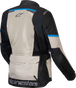 ALPINESTARS Andes Air Drystar? Jacket - Black/Laurel Gray/Bright Blue - Medium 3207924-1479-M