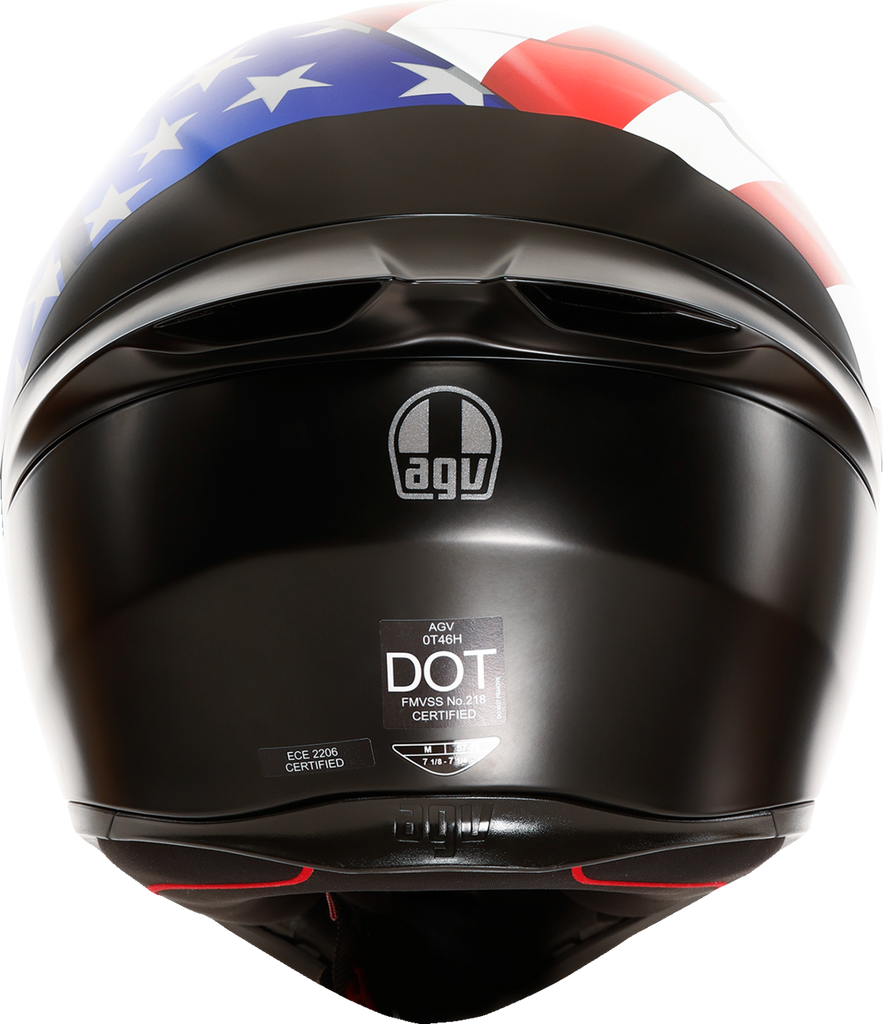 AGV K1 S Helmet - US Flag - Red/White/Blue - Small 2118394003-068-S