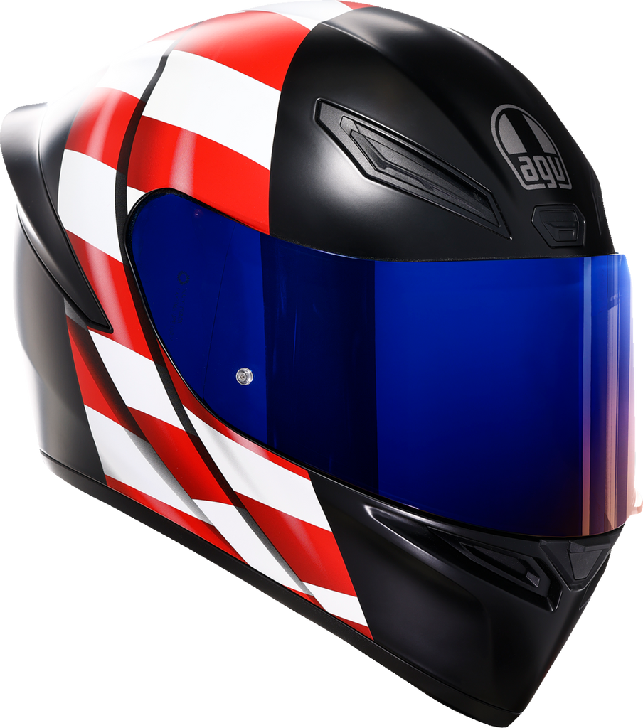 AGV K1 S Helmet - US Flag - Red/White/Blue - Large 2118394003-068-L