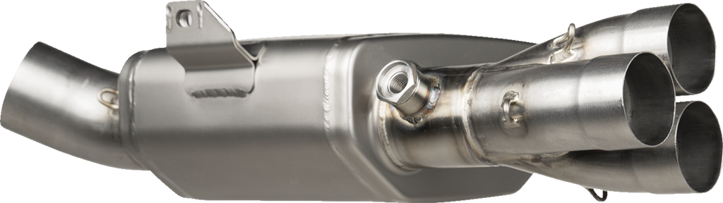 AKRAPOVIC Track Day Link Pipe - Stainless Steel - Yamaha R9 L-Y9R1/TD