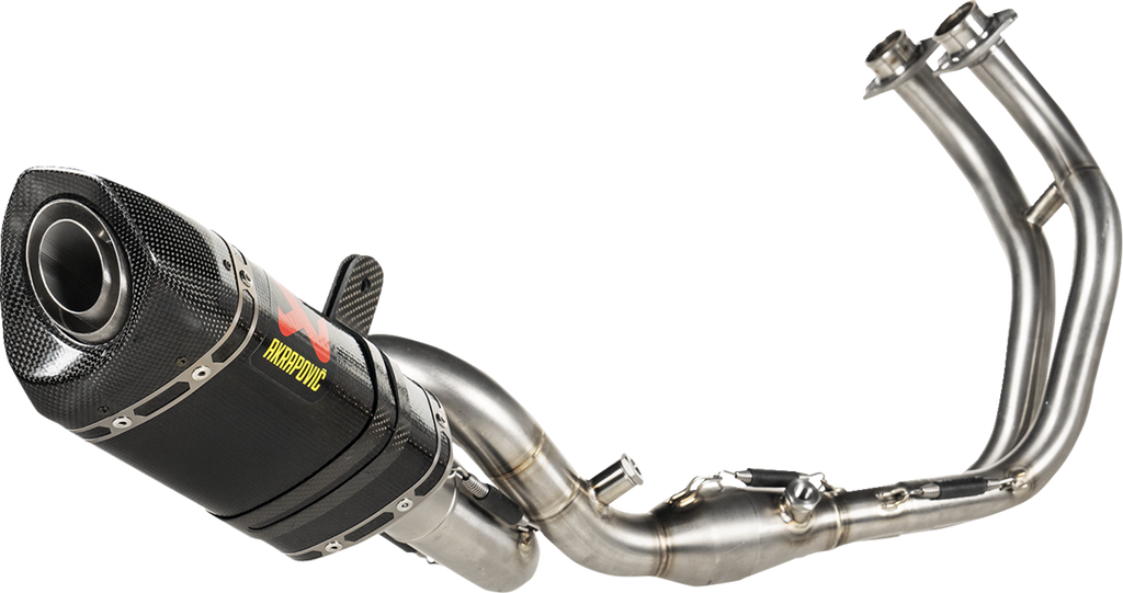 AKRAPOVIC Racing Line Exhaust System - Carbon Fiber - Yamaha MT-07 S-Y7R2-AFC/1