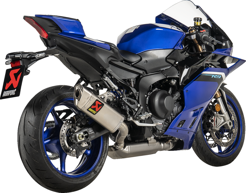 AKRAPOVIC Racing Line Exhaust System - Titanium - Yamaha R9 S-Y9R17-HAPT