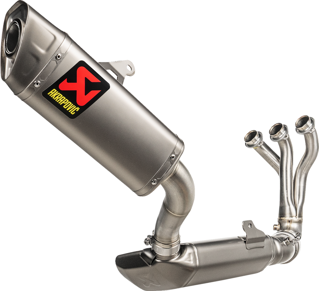 AKRAPOVIC Racing Line Exhaust System - Titanium - Yamaha R9 S-Y9R17-HAPT