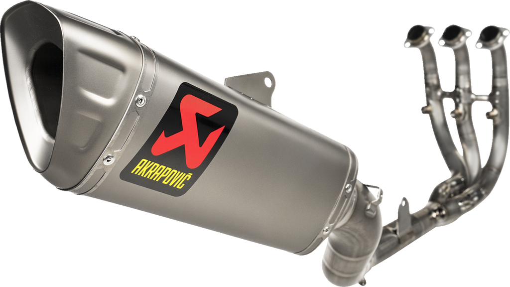 AKRAPOVIC Racing Line Exhaust System - Titanium - Yamaha R9 S-Y9R21-EET