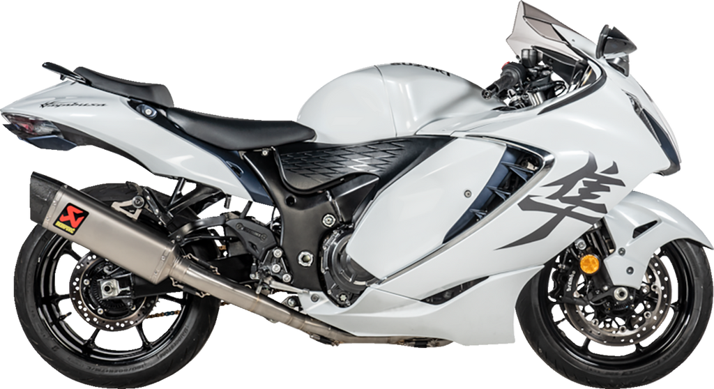 AKRAPOVIC Racing Line Exhaust System - Titanium - Suzuki Hayabusa S-S13R4-APLT