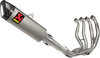 AKRAPOVIC Racing Line Exhaust System - Titanium - Suzuki Hayabusa S-S13R4-APLT