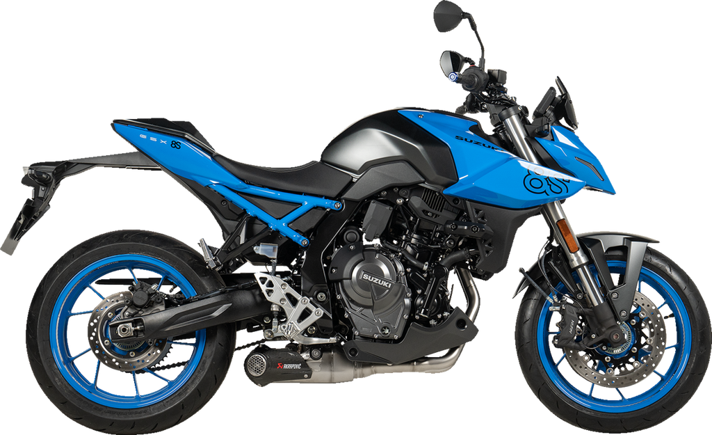 AKRAPOVIC Racing Line Exhaust System - Stainless Steel - Suzuki GSX-8S & GSX-8R S-S8R1-HHAKESS