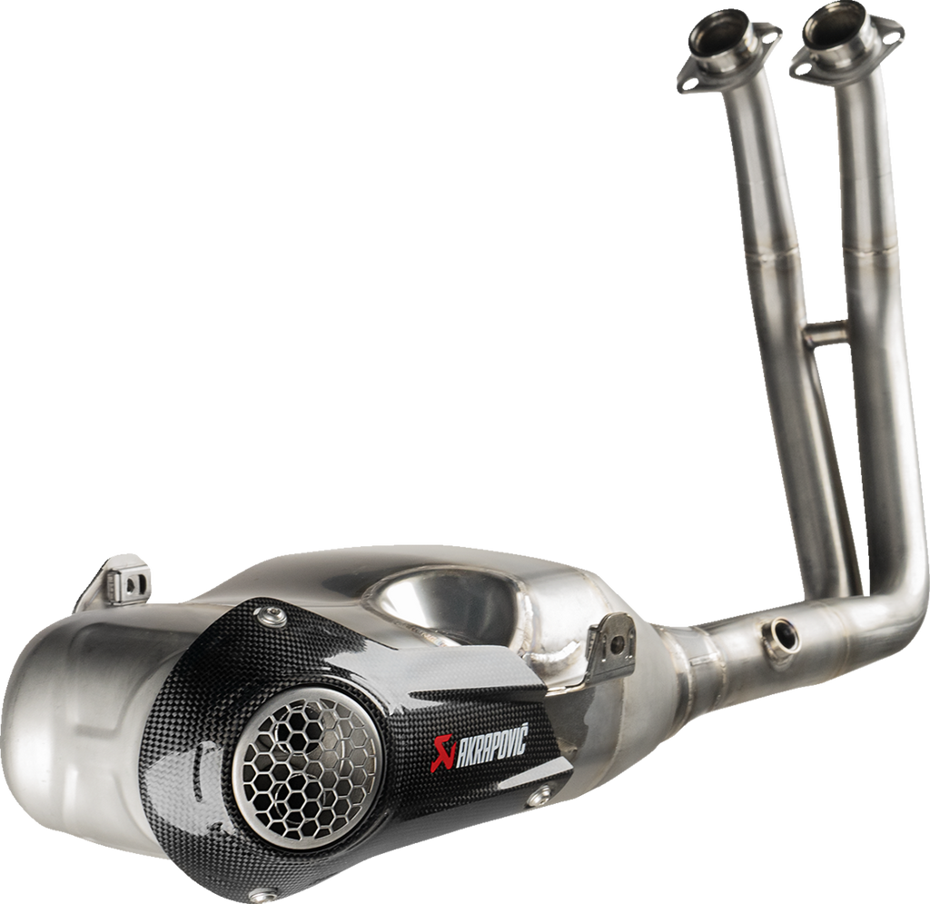 AKRAPOVIC Racing Line Exhaust System - Stainless Steel - Suzuki GSX-8S & GSX-8R S-S8R1-HHAKESS
