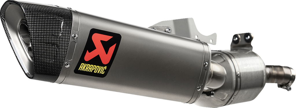 AKRAPOVIC Slip-On Line Muffler - Titanium - BMW F900R & F900XR S-B9SO2-HAPLT
