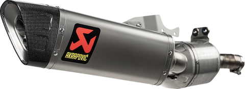 AKRAPOVIC Slip-On Line Muffler - Titanium - BMW F900R & F900XR S-B9SO2-HAPLT