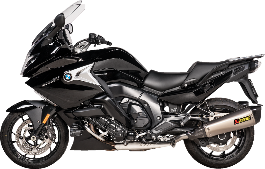 AKRAPOVIC Slip-On Line Mufflers - Titanium - BMW K 1600 GT & K 1600 GTL S-B16SO5-HZAAT