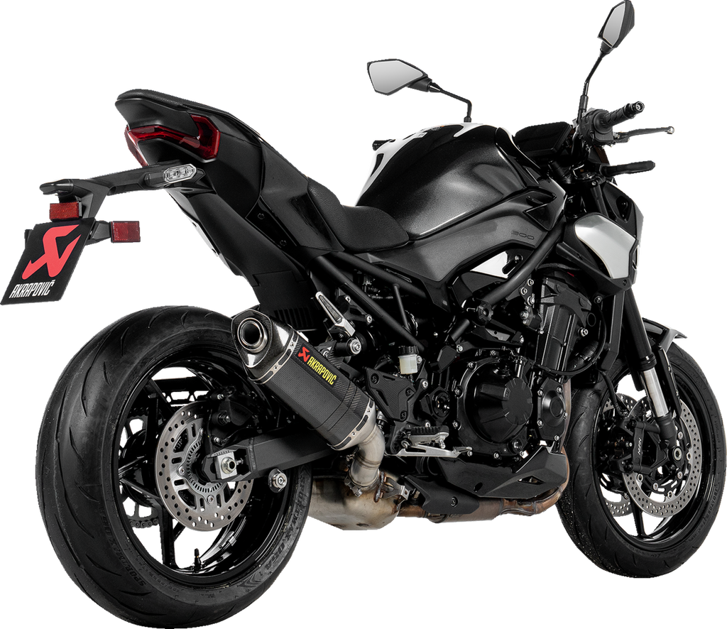 AKRAPOVIC Slip-On Line Muffler - Carbon Fiber - ECE - Kawasaki Z900 S-K9SO11-HZC