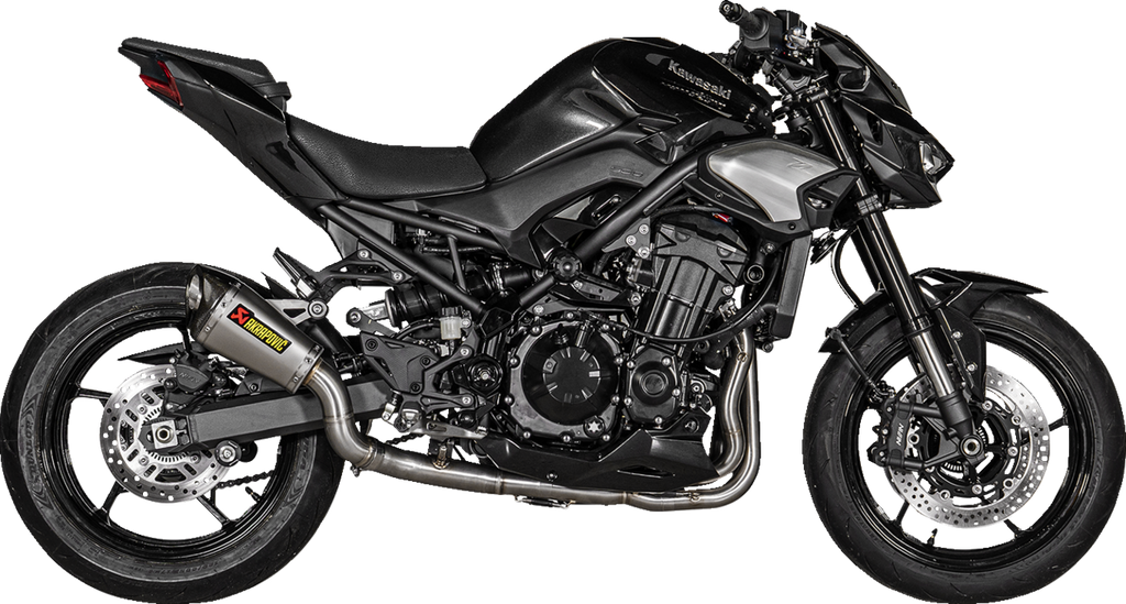 AKRAPOVIC Slip-On Line Muffler - Titanium - Kawasaki Z900 S-K9SO12-ASZT