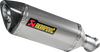 AKRAPOVIC Slip-On Line Muffler - Titanium - ECE - Kawasaki Z900 S-K9SO11-HZT