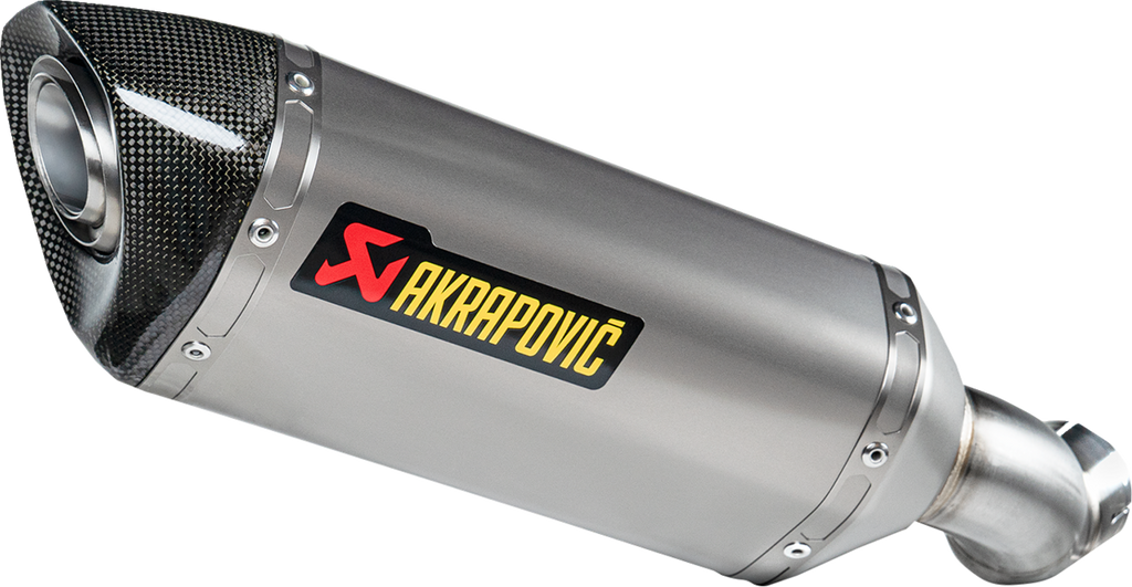 AKRAPOVIC Slip-On Line Muffler - Titanium - ECE - Kawasaki Z900 S-K9SO11-HZT
