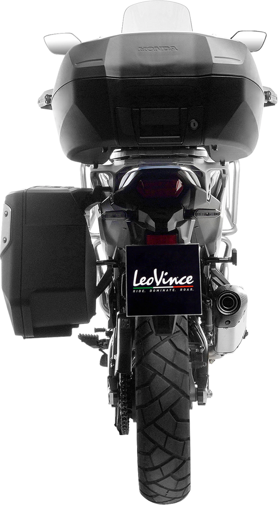 LEOVINCE LV-14 Slip-On Muffler - Titanium - Honda XL 750 Transalp 15601TU