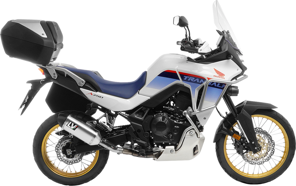 LEOVINCE LV-14 Slip-On Muffler - Titanium - Honda XL 750 Transalp 15601TU