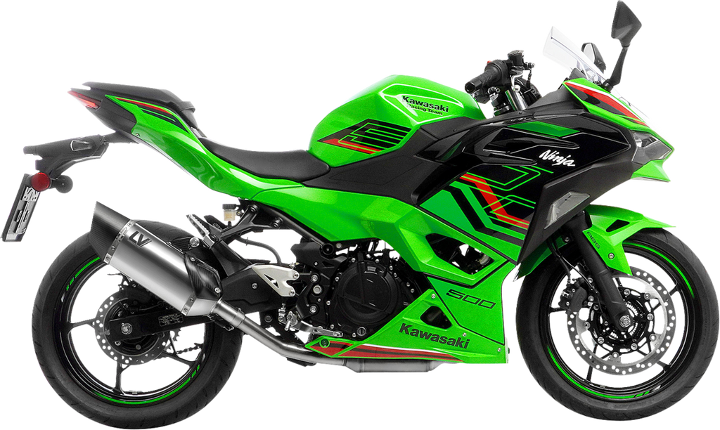 LEOVINCE LV-14 Slip-On Muffler - Titanium - Yamaha Tenere 700 15609TU