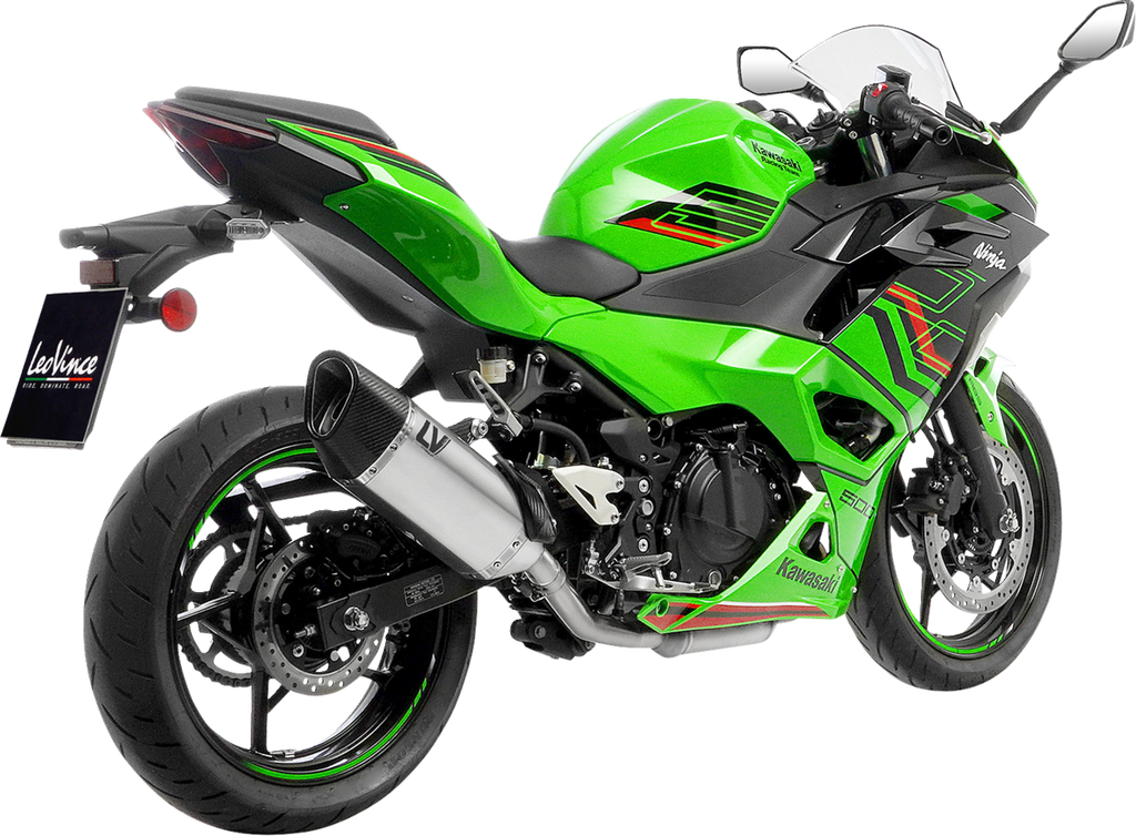 LEOVINCE LV-14 Slip-On Muffler - Titanium - Yamaha Tenere 700 15609TU