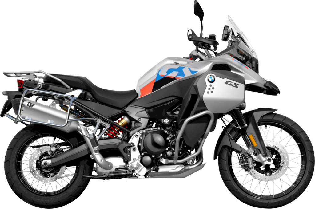 LEOVINCE LV-14 Black Edition Slip-On Muffler - BMW F 750/900 GS 15610BU