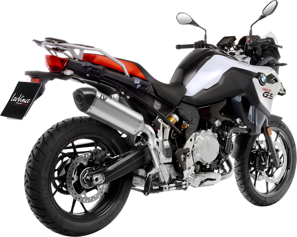 LEOVINCE LV-14 Black Edition Slip-On Muffler - BMW F 750/900 GS 15610BU