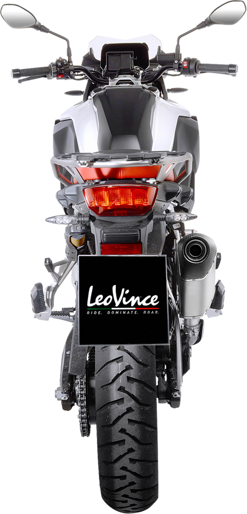 LEOVINCE LV-14 Black Edition Slip-On Muffler - BMW F 750/900 GS 15610BU