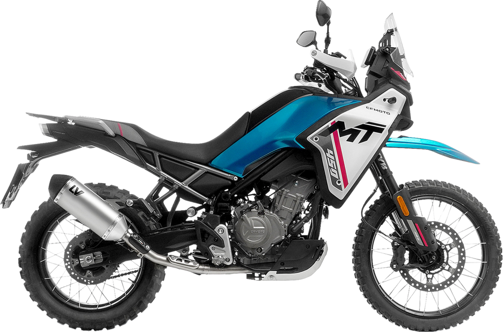 LEOVINCE Header Pipe - Stainless Steel - CFMOTO 450 MT 80061