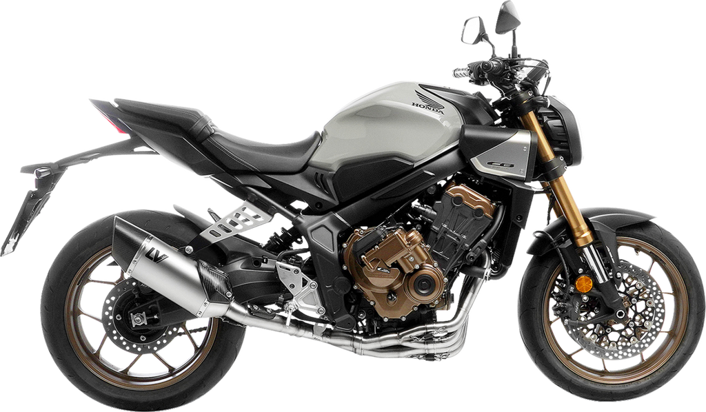 LEOVINCE LV-14 R Exhaust System - Stainless Steel - CB/CBR 650 R 15611U