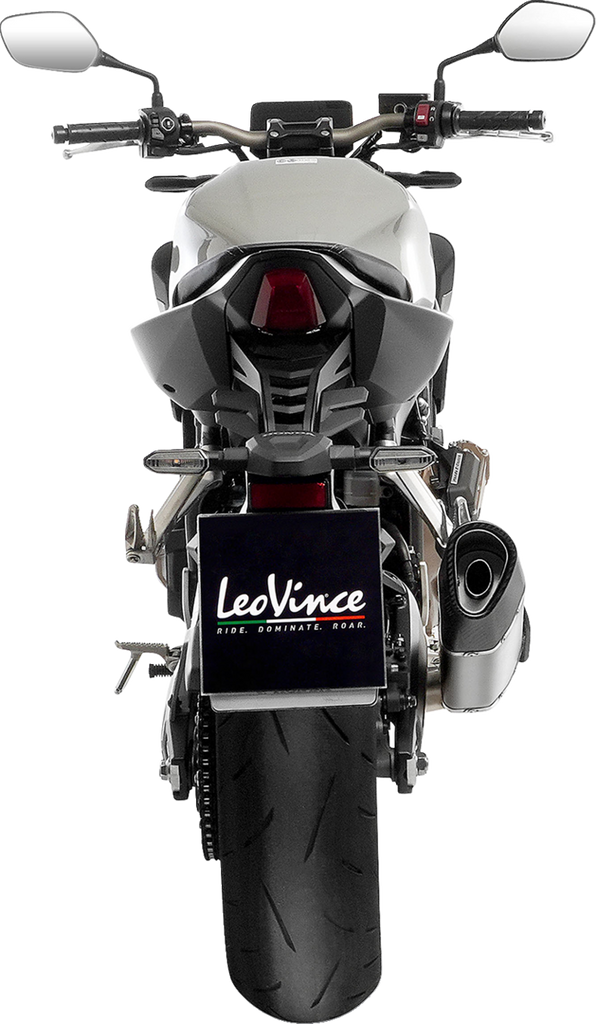 LEOVINCE LV-14 R Exhaust System - Stainless Steel - CB/CBR 650 R 15611U